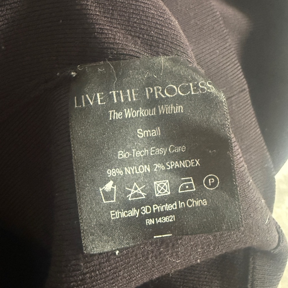 Live The Process "The Workout Within" Oversized H… - image 3